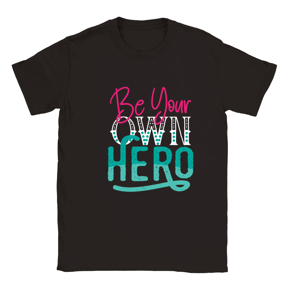 Be Your Own Hero Classic Kids Crewneck T-shirt