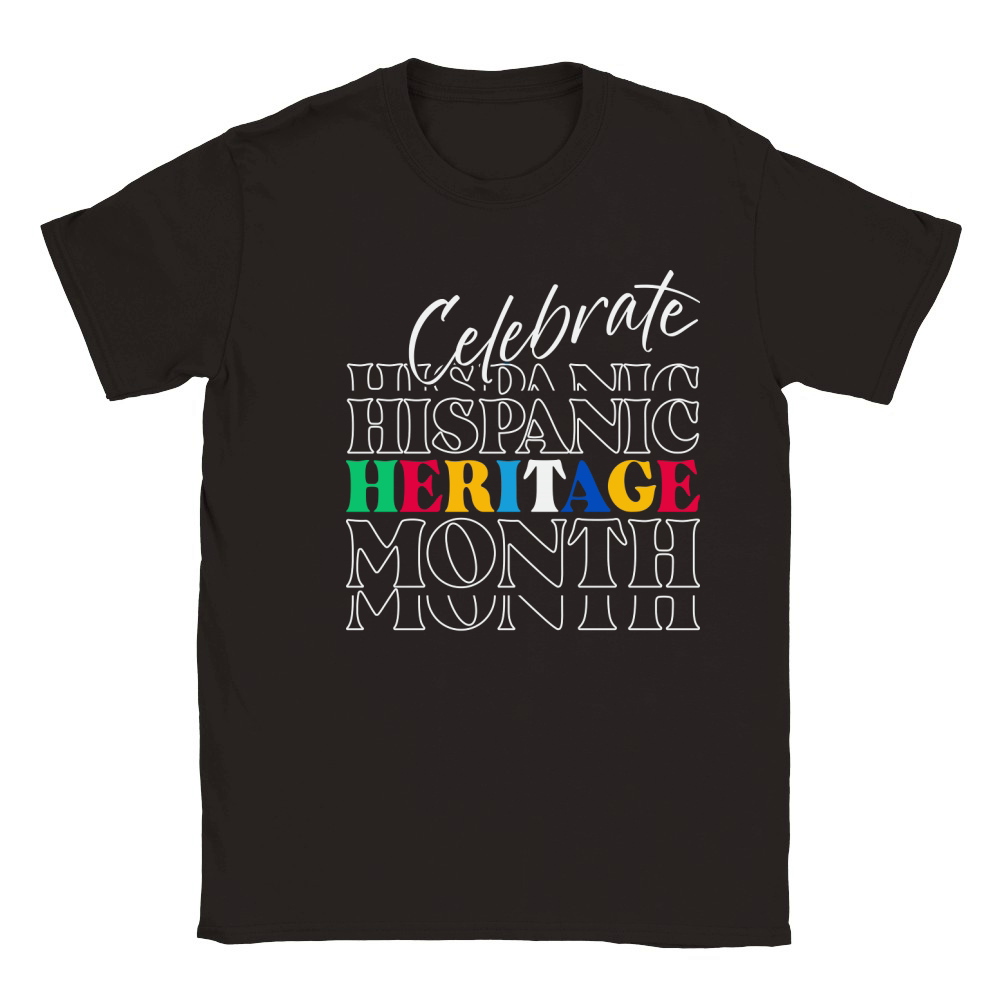 Celebrate Hispanic Heritage Month Classic Kids Crewneck T-shirt