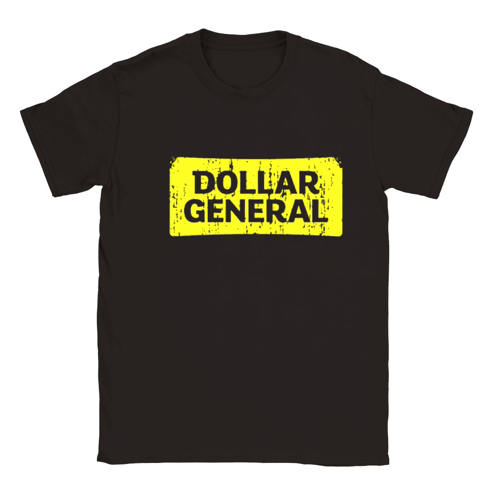 Dollar General Cool Grocery Store Pop Worn Look Classic Kids Crewneck T-shirt