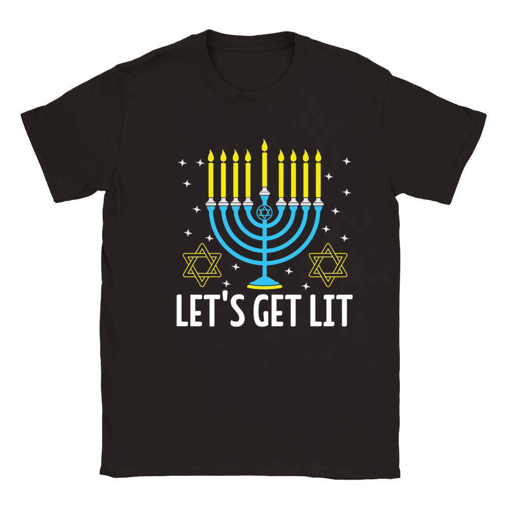 LETS GET LIT 02 Classic Kids Crewneck T-shirt