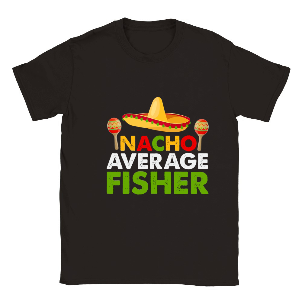 Nacho average fisher Classic Kids Crewneck T-shirt