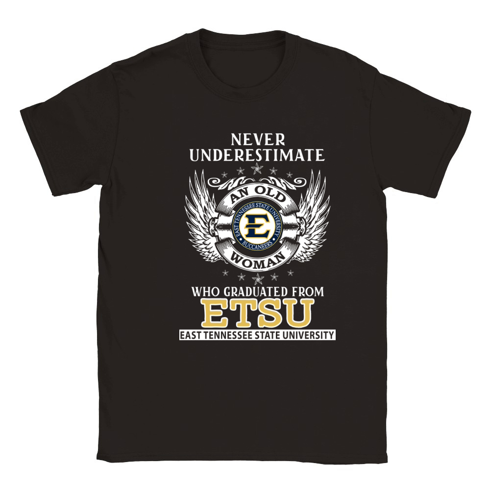 Old Man- Graduated From ETSU- East Tennessee State University - Unisex Long Sleeve Classic Kids Crewneck T-shirt