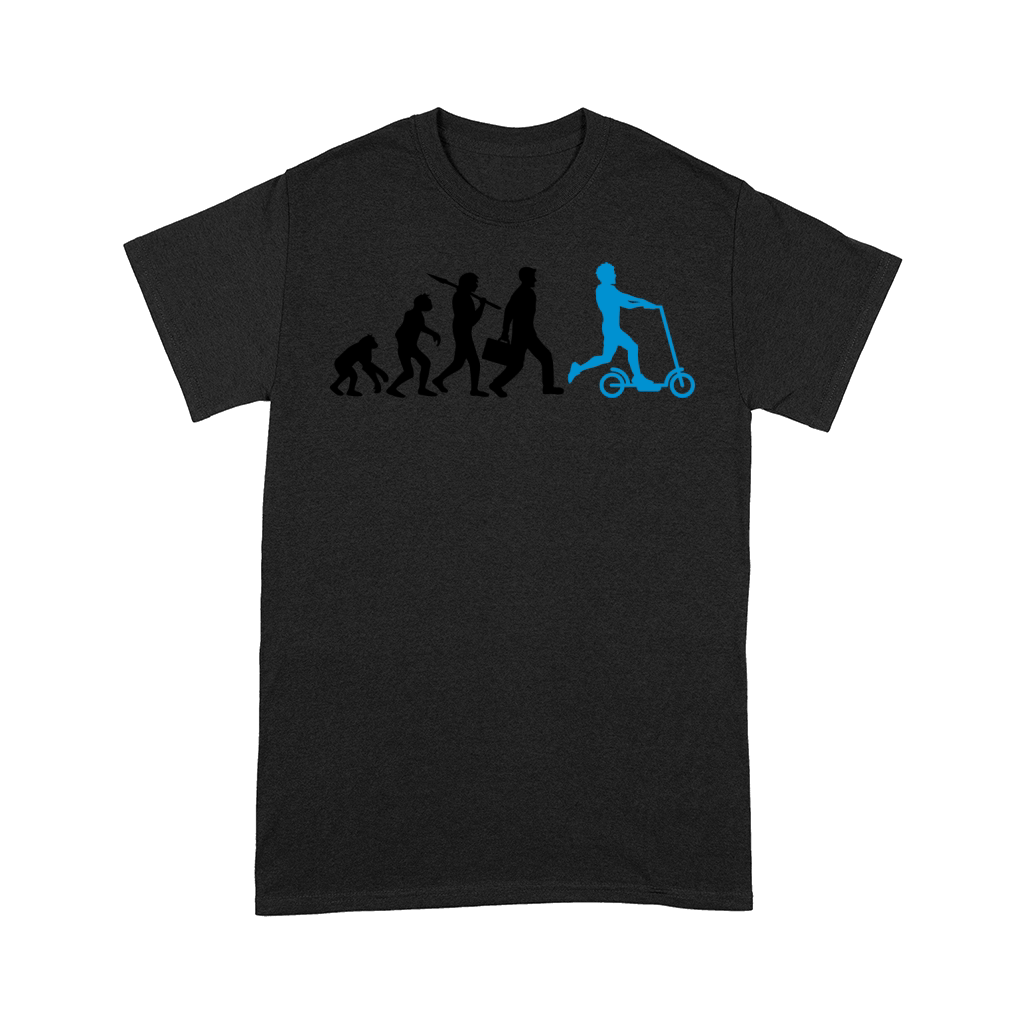 electric scooter evolution born to drive clipart e Comfort T-shirt