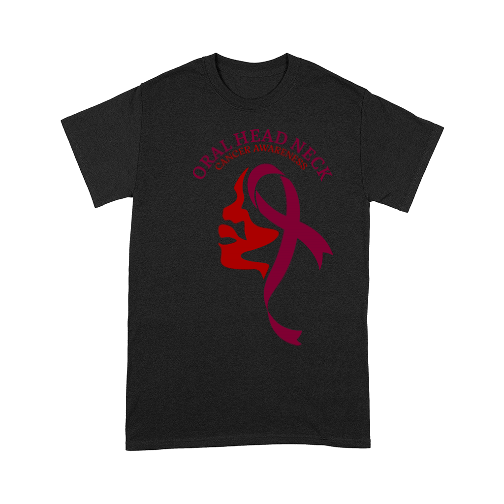 ORAL HEAD NECK CANCER AWARENESS 1 Comfort T-shirt