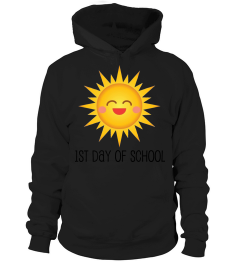 1st Day of School Student Hoodie Unisex