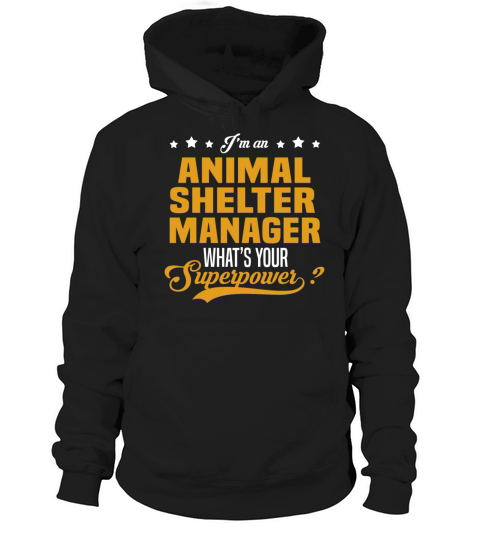 Animal Shelter Manager Hoodie Unisex
