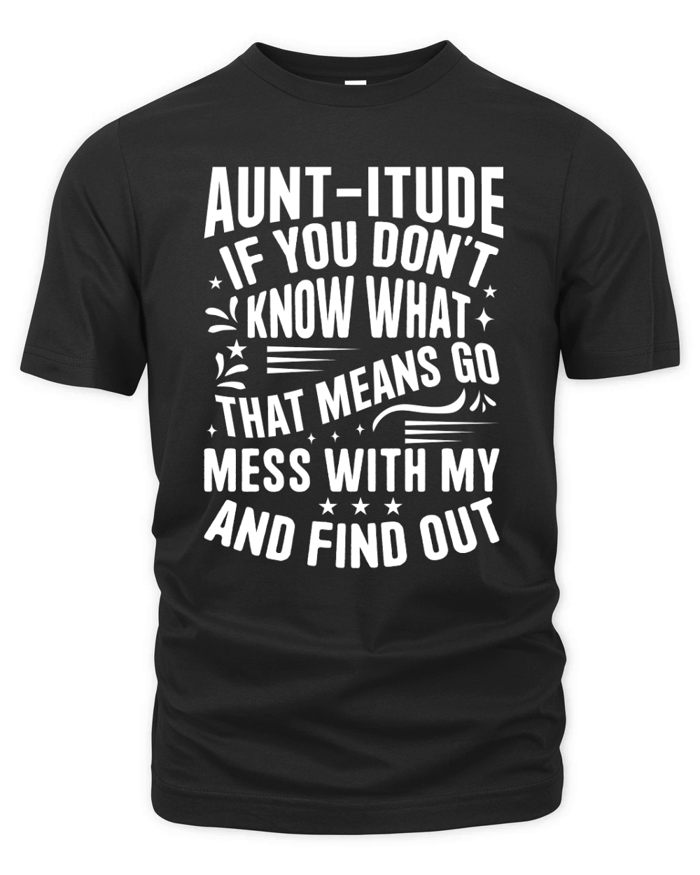 Aunt itude if You Dont Know What That Organic Unisex T-shirt