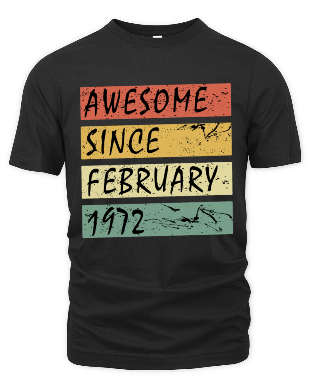 February 1972 vintage gift idea Organic Unisex T-shirt