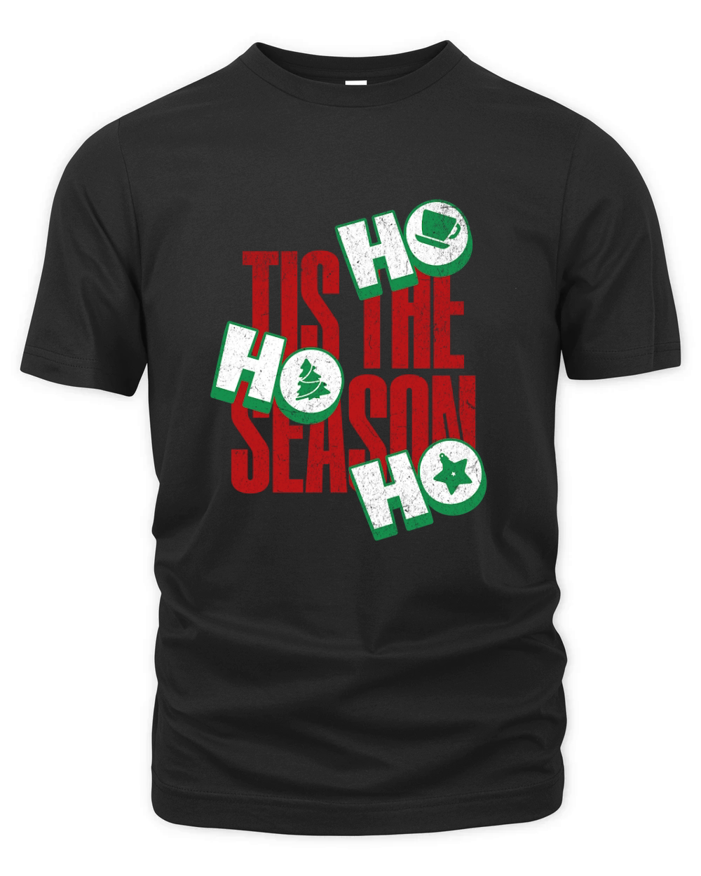 Ho Ho Ho Tis the season 7 Organic Unisex T-shirt