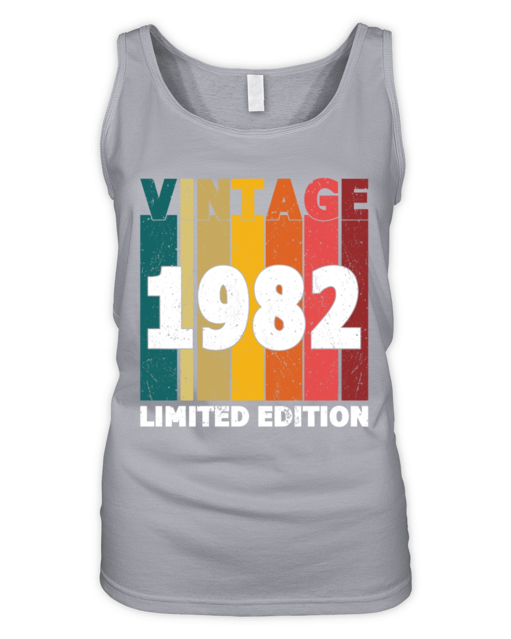 40th Birthday Vintage 1982 Limited Edition Organic Women's Tank Top