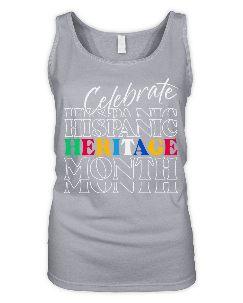 Celebrate Hispanic Heritage Month Organic Women's Tank Top