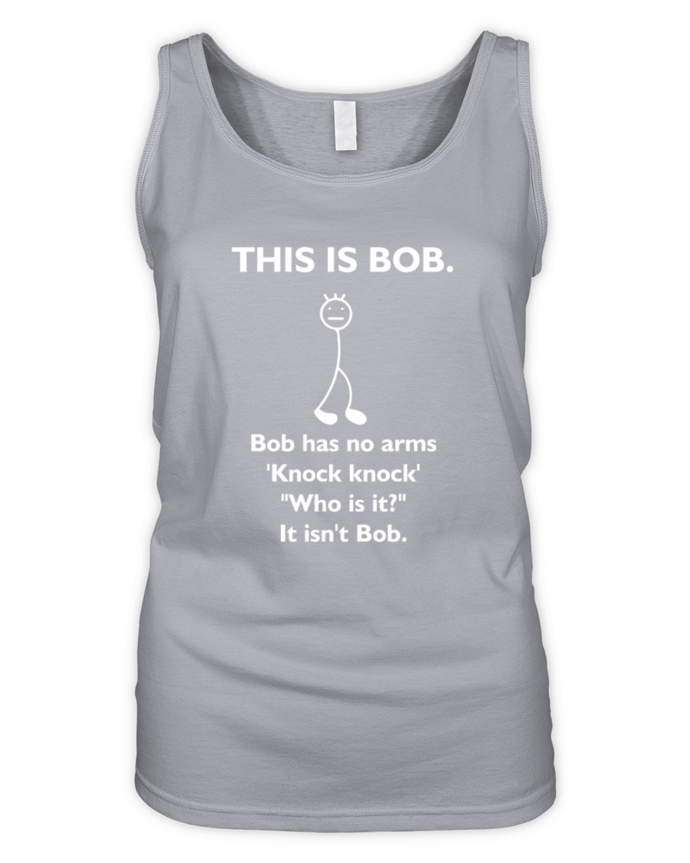 Dark Humor No Arms Bob Organic Women's Tank Top