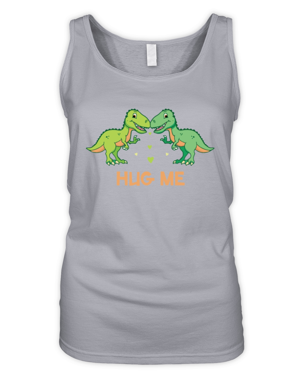 Funny Dinosaur Pun Joke Humor T-Rex Dino Hug Me Organic Women's Tank Top