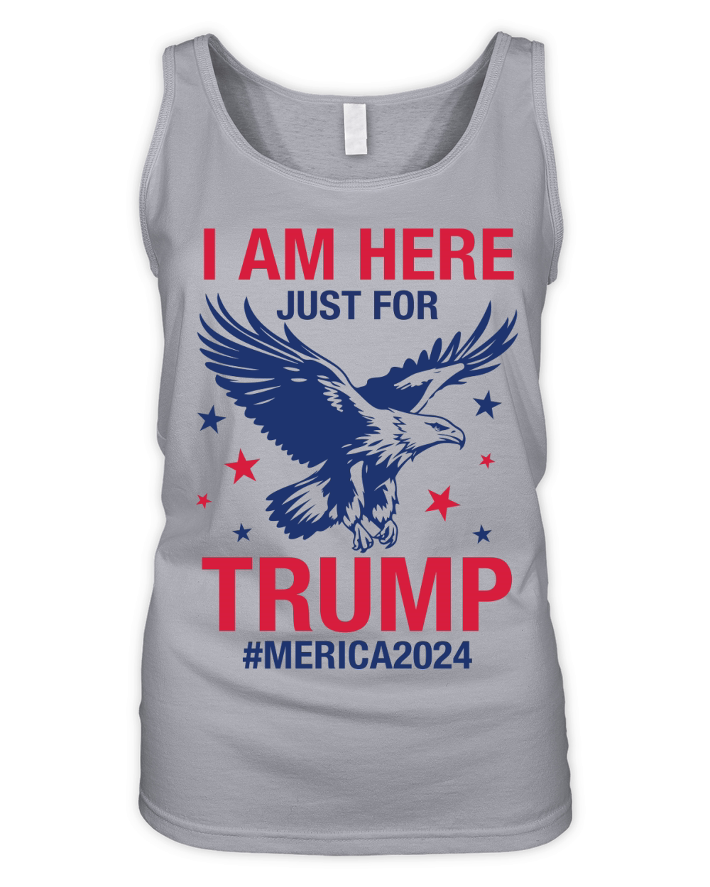I am here just for Trump #Merica2024 Organic Women's Tank Top