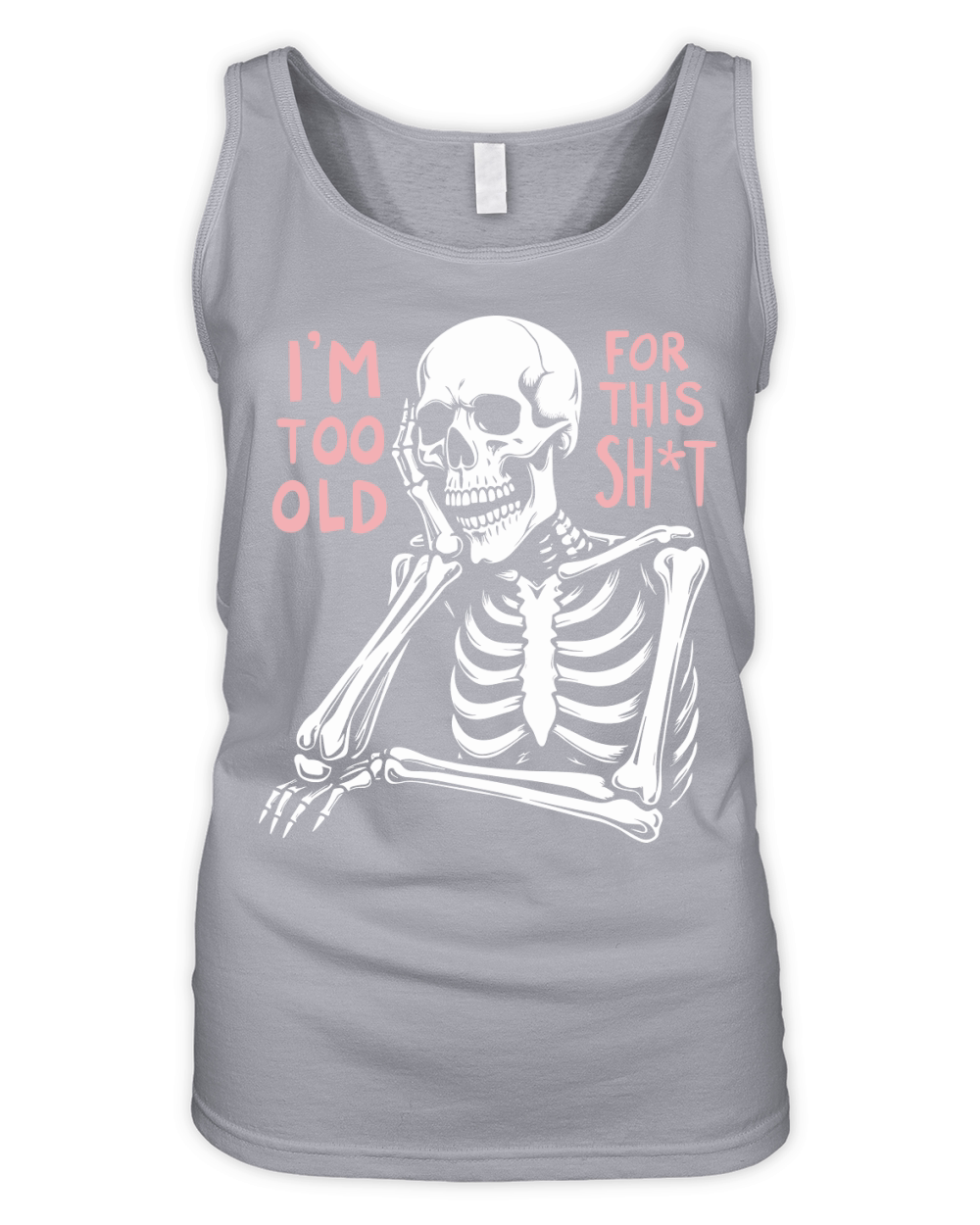 Im Too Old For This Shit 02 Organic Women's Tank Top