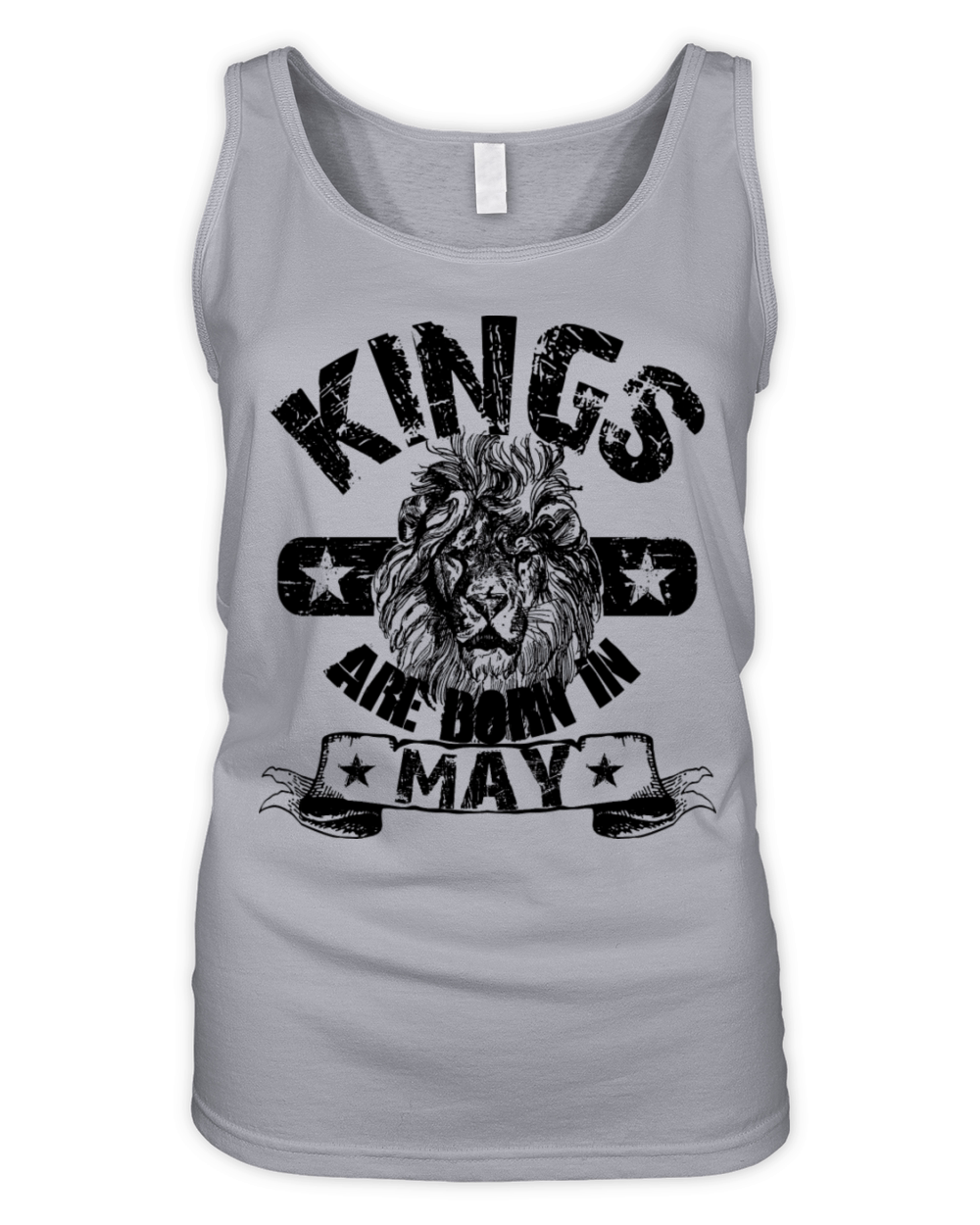 Kings Are Born In May Organic Women's Tank Top