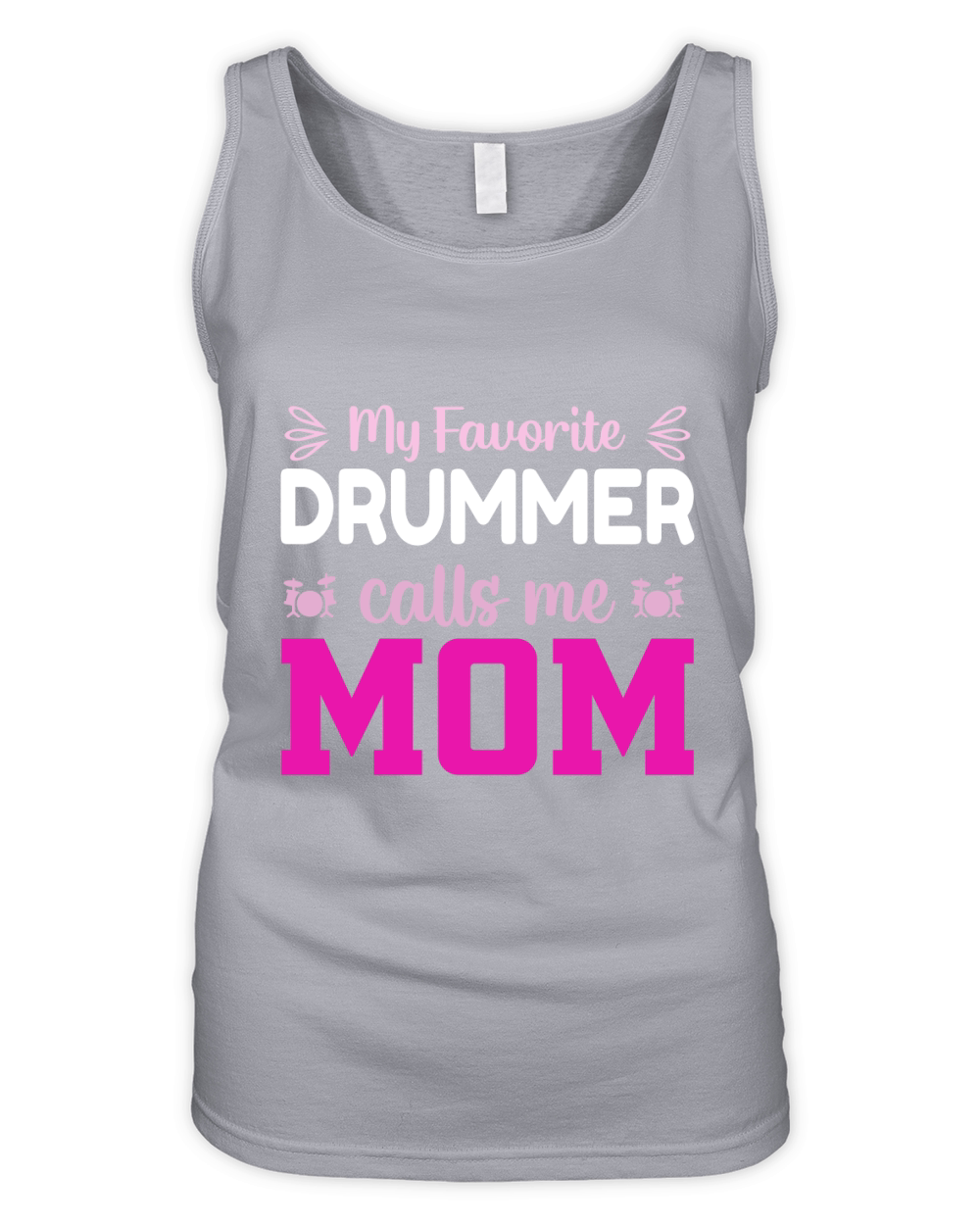 My favorite drummer calls me mom 3 02 Organic Women's Tank Top