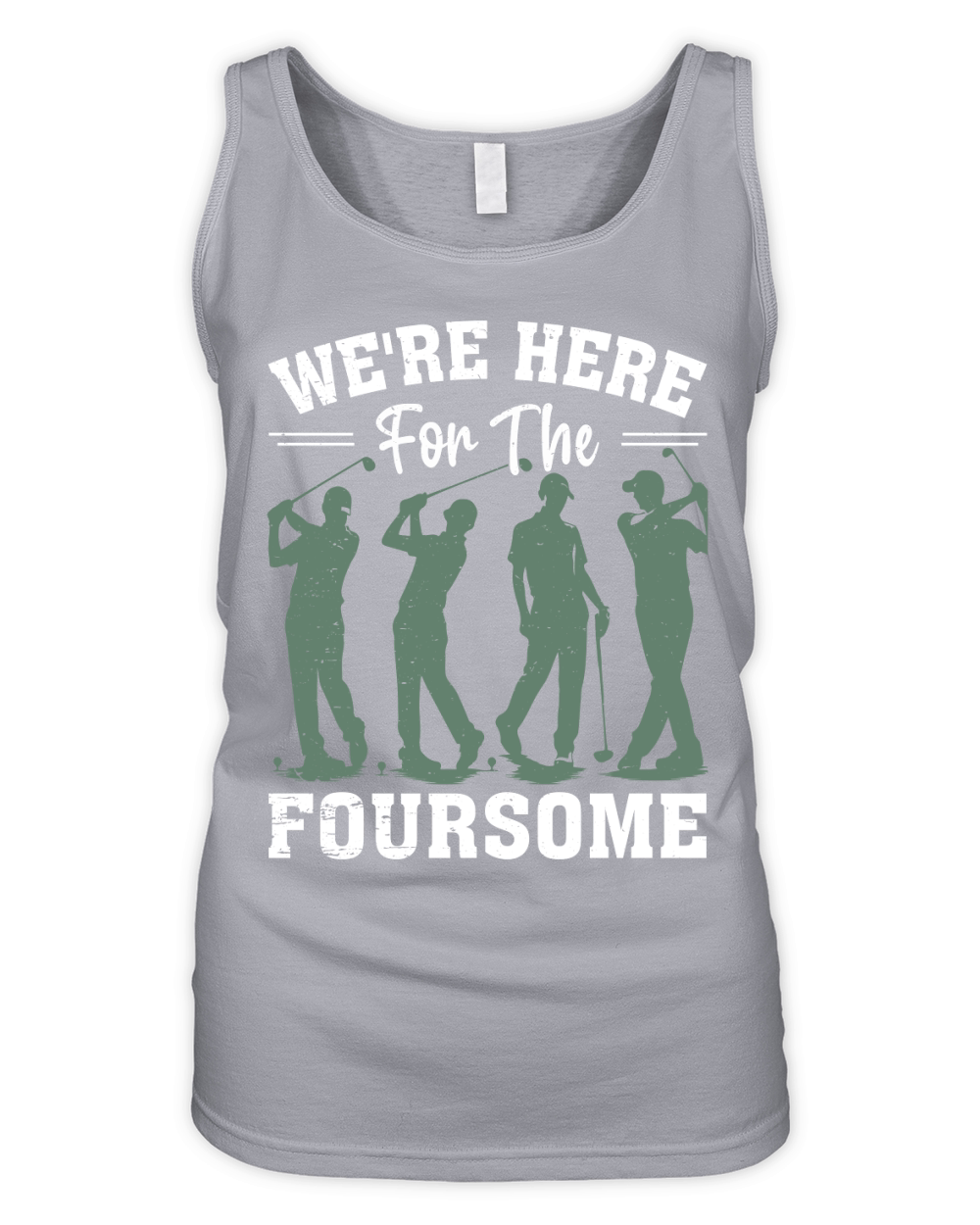 Were here for the foursome Organic Women's Tank Top
