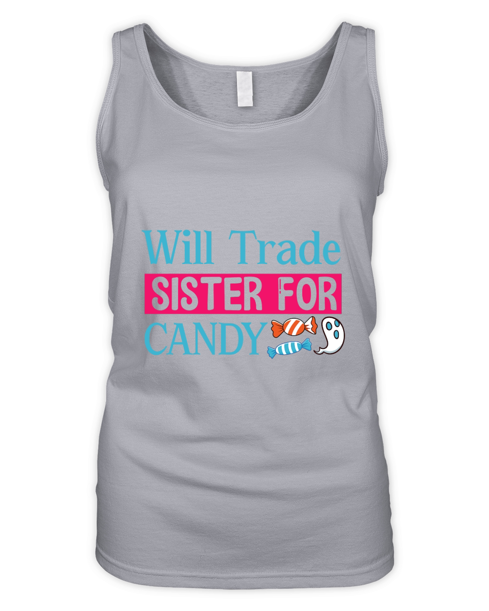 Will Trade Sister For Candy Organic Women's Tank Top