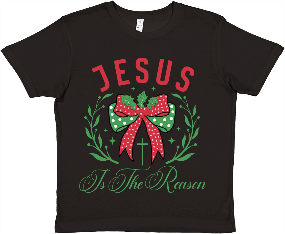 Jesus is the reason 7 Premium Kids Crewneck T-shirt