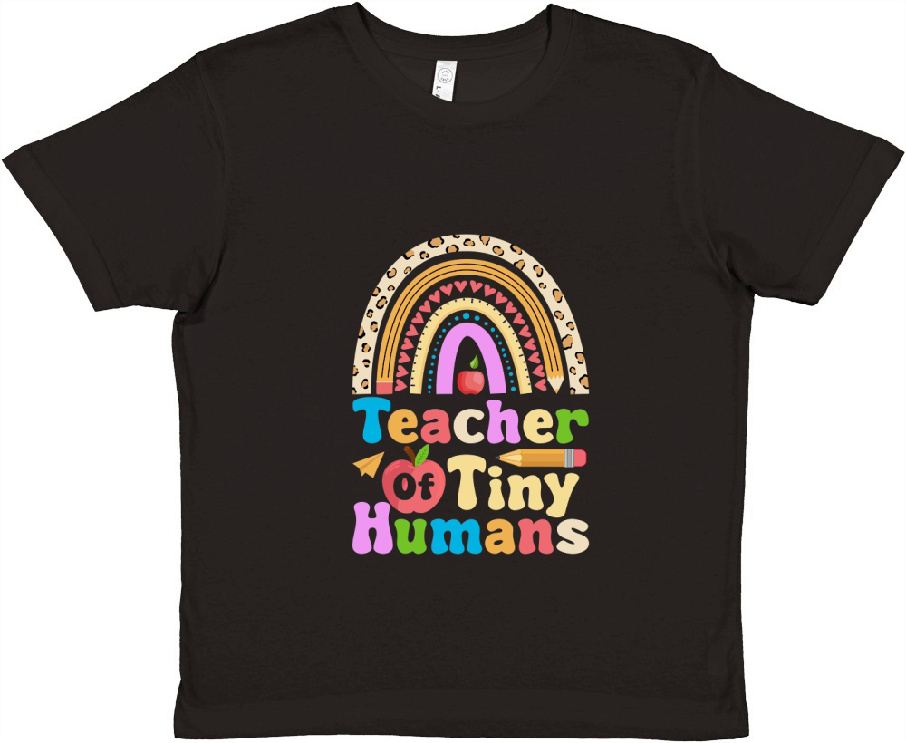 Teacher Of Tiny Humans Premium Kids Crewneck T-shirt