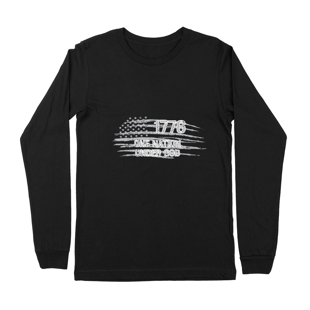 1776 0ne nation under god Premium Long Sleeve
