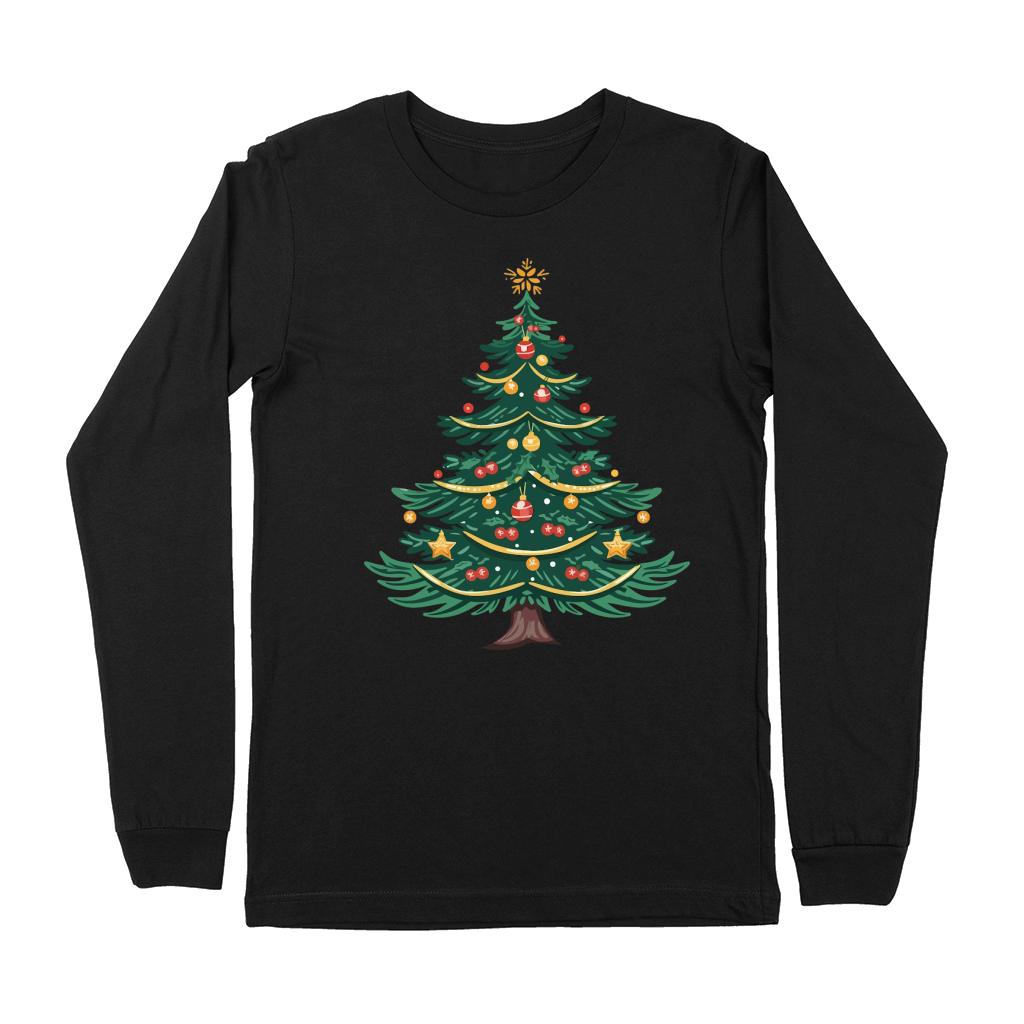 Christmas Tree 08 Premium Long Sleeve