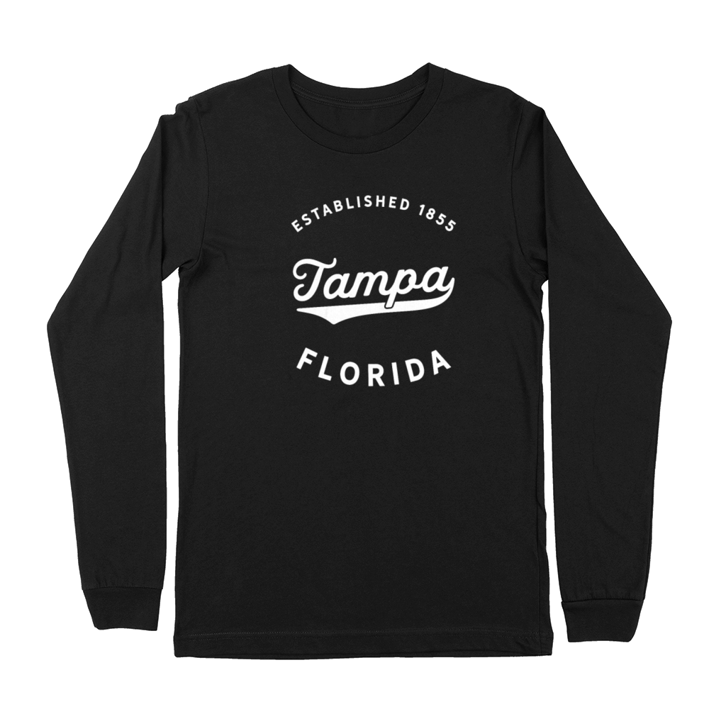 Classic Retro Vintage Tampa Florida Gift Premium Long Sleeve