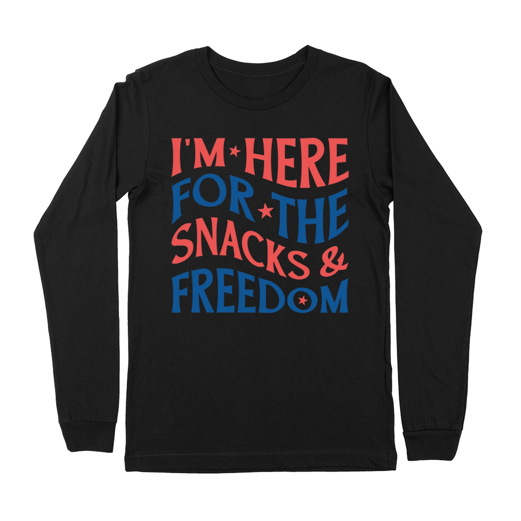Snacks & Freedom Premium Long Sleeve