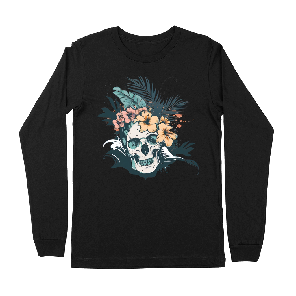 Summer Surf Skull Bundle 03 Premium Long Sleeve