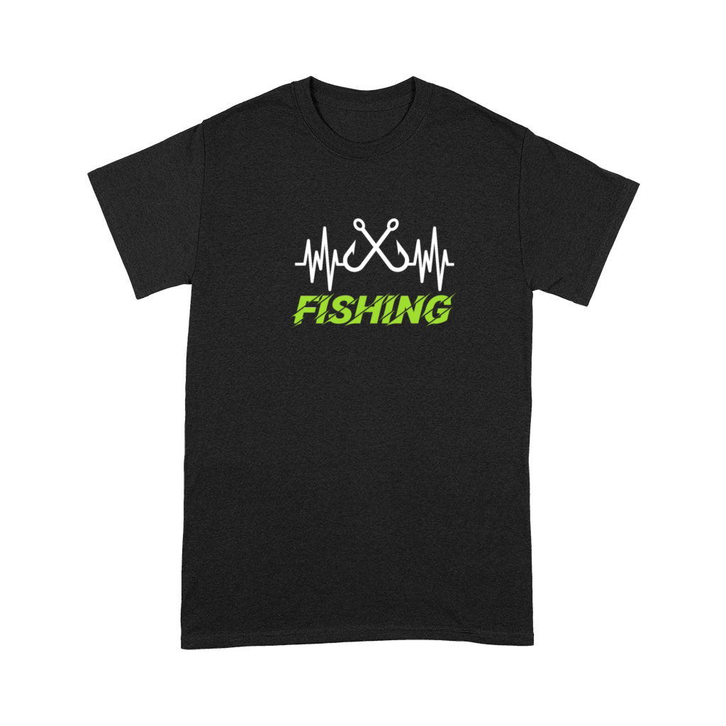 Fishing Heartbeat Premium T-shirt
