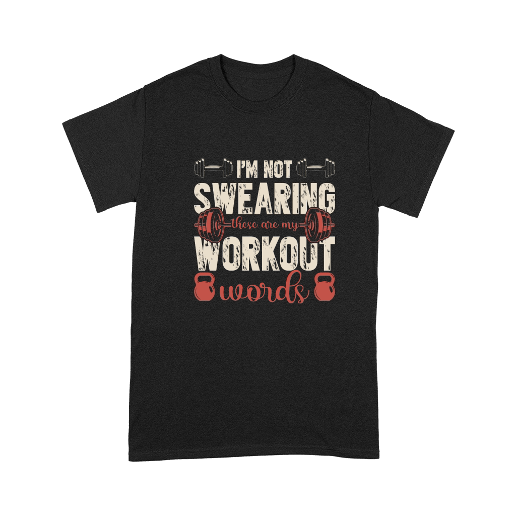 im not swearing these are my workout words Premium T-shirt