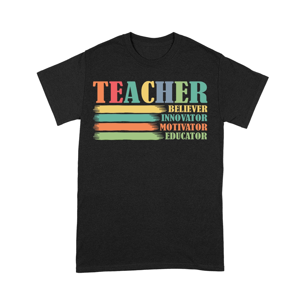 Teacher Believer Innovator Motivator Educator Premium T-shirt