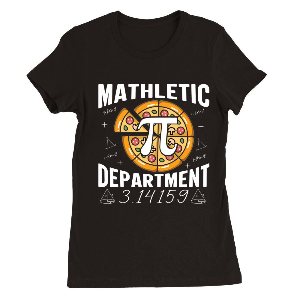 Mathletic Department Premium Womens Crewneck T-shirt