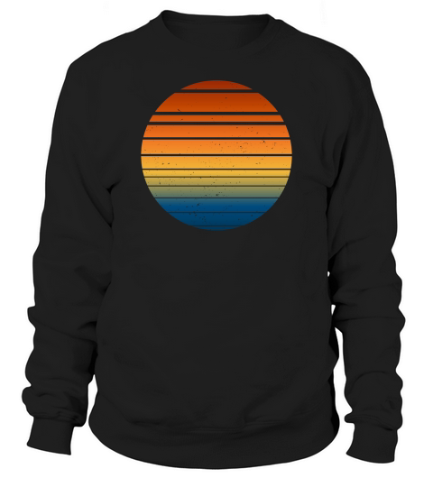 Vintage Retro Sunset (8) Sweatshirt Unisex