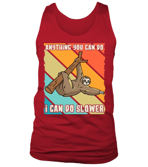 A220315 31 Funny Sloth Svg I Can Do Slower Tank Top Unisex