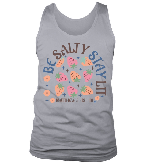 Be Salty Stay Lit Tank Top Unisex