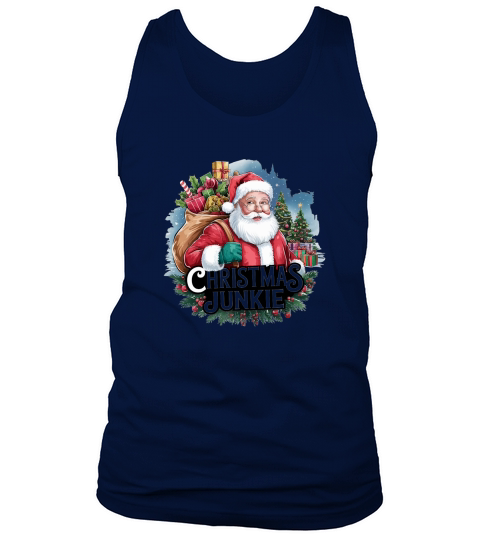 Christmas Junkie Tank Top Unisex
