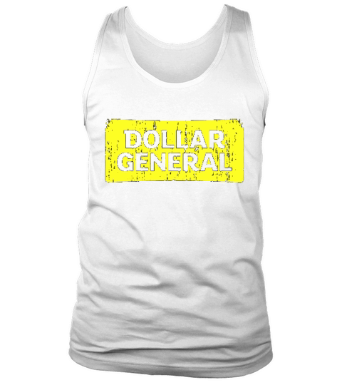 Dollar General Cool Grocery Store Pop Worn Look Tank Top Unisex