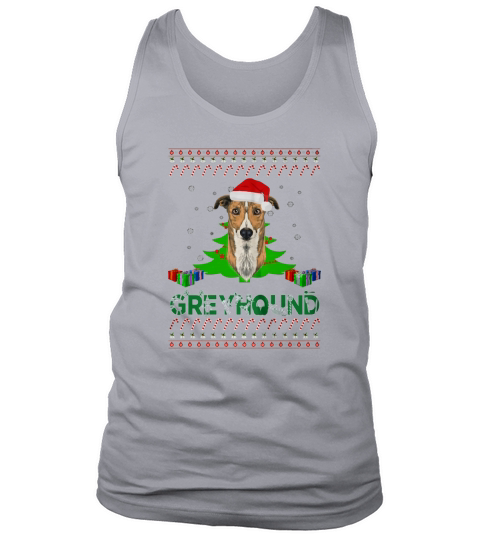 GREYHOUND Ugly Christmas Tank Top Unisex