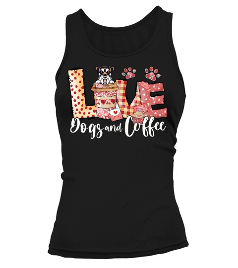 LOVE DOG AND COFFEE Tank top Woman