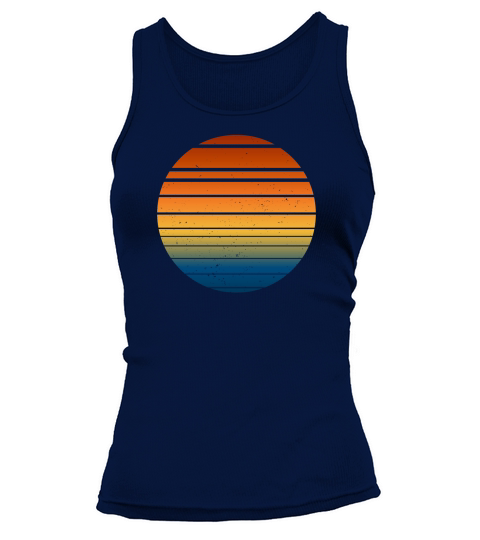 Vintage Retro Sunset (8) Tank top Woman