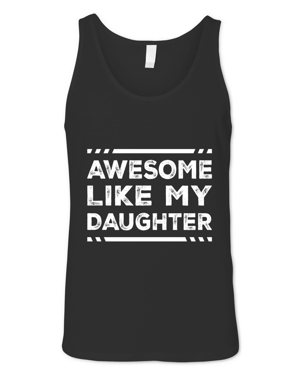 Awesome Like My Daughter 02 Unisex Jersey Tank