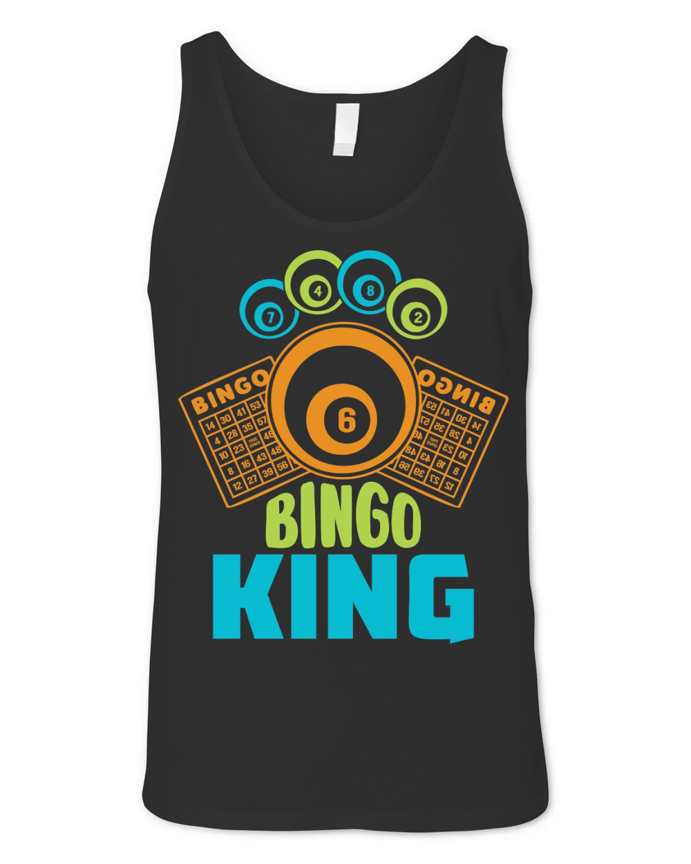 Bingo King 01 Unisex Jersey Tank