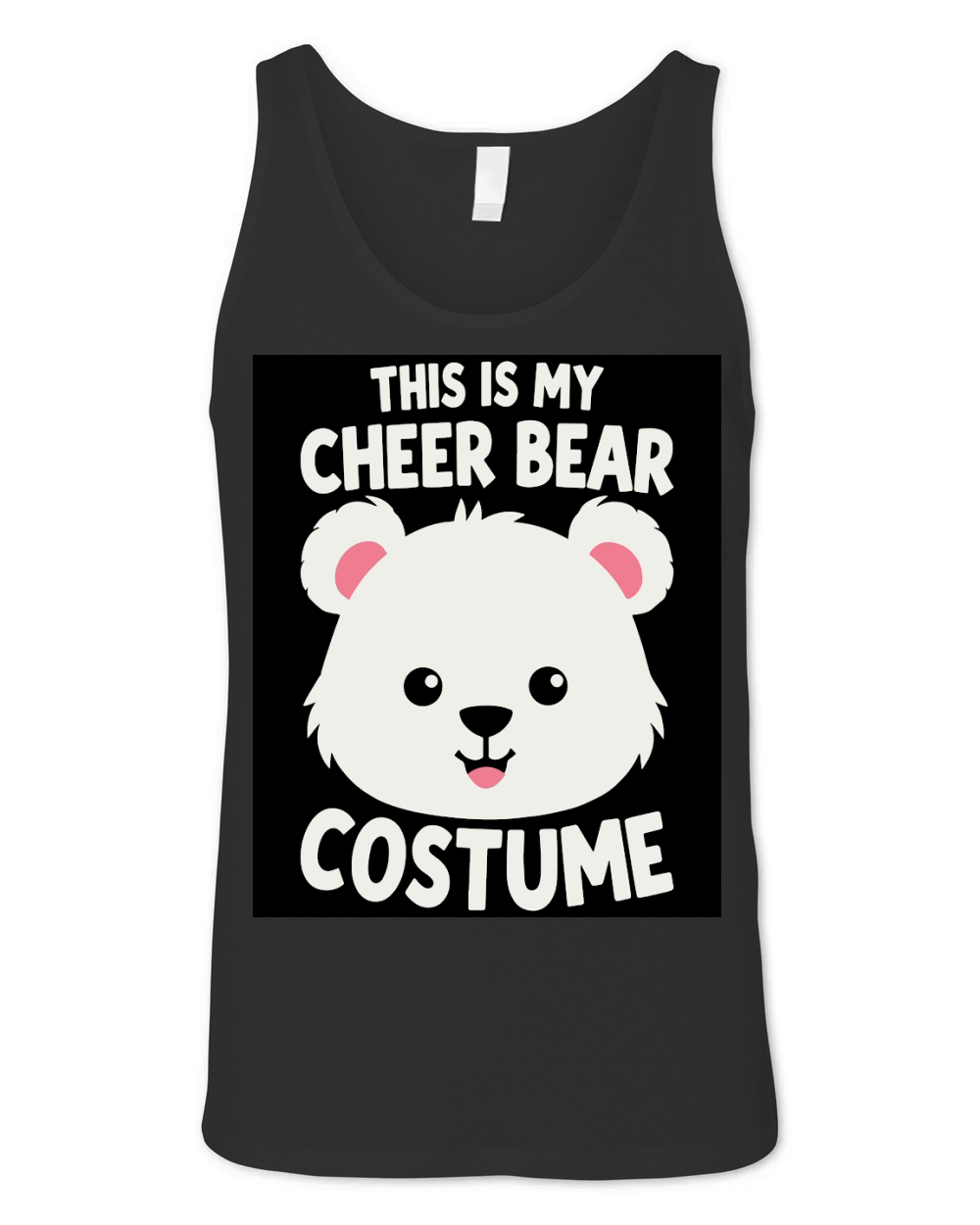 This is my cheer bear costume Unisex Jersey Tank