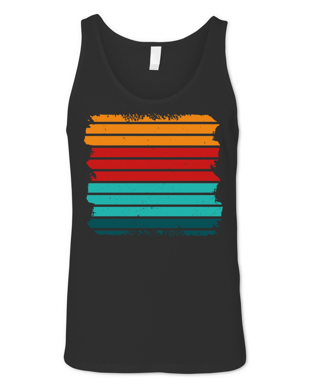 Vintage Retro Sunset (3) Unisex Jersey Tank