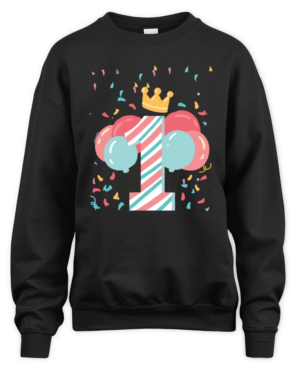 Birthday Baby - 1st Birthday Unisex Premium Crewneck Sweatshirt
