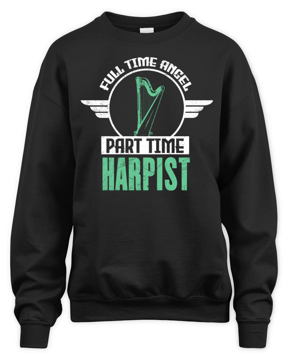 Harp Music Unisex Premium Crewneck Sweatshirt