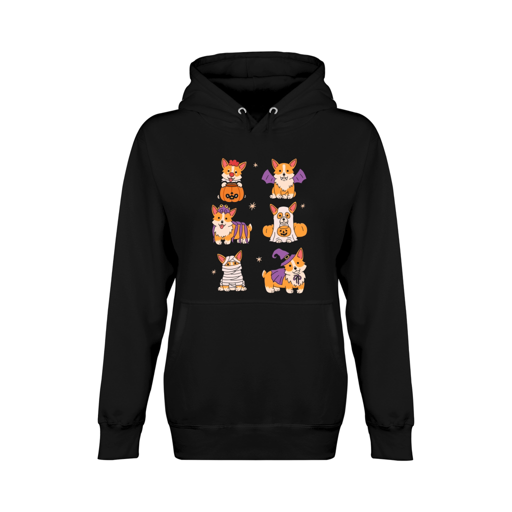 Dog Halloween Unisex Premium Pullover Hoodie