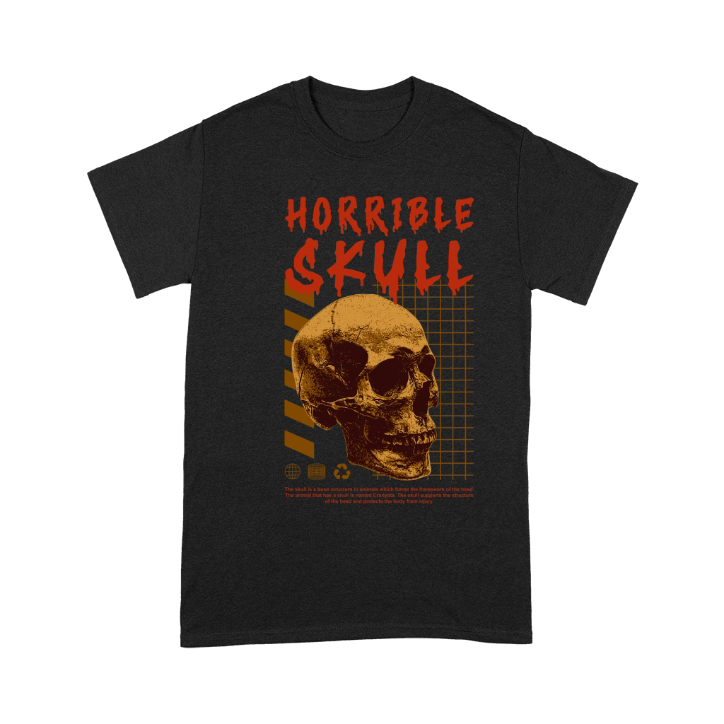 Horrible Skull Unisex T-Shirt